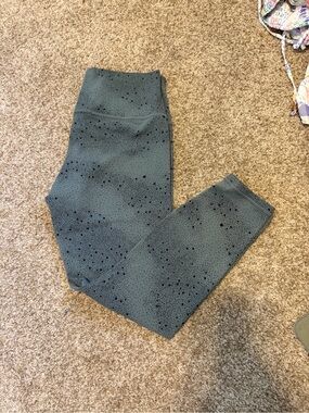 Athleta Transcend Tight High-Waist Grey Star Print Size Large